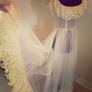 Antique Wedding Gown